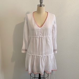 Anthropologie Sundry Tiered Cotton dress S
